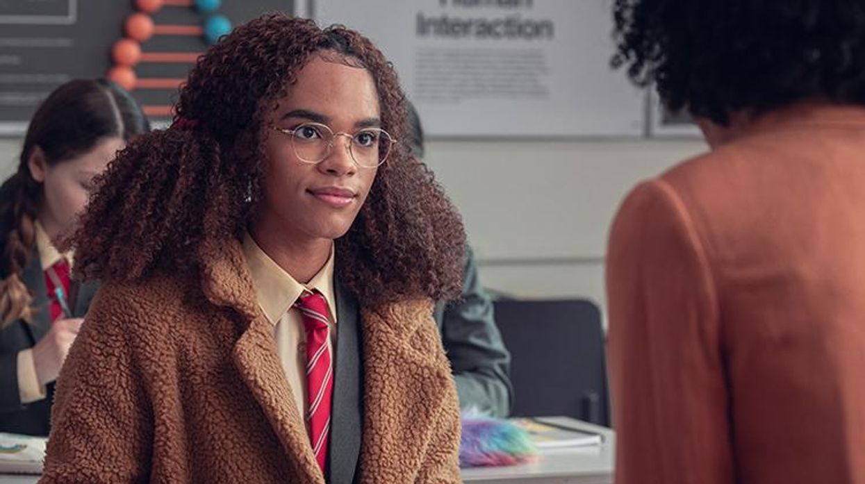 Yasmin Finney in Heartstopper