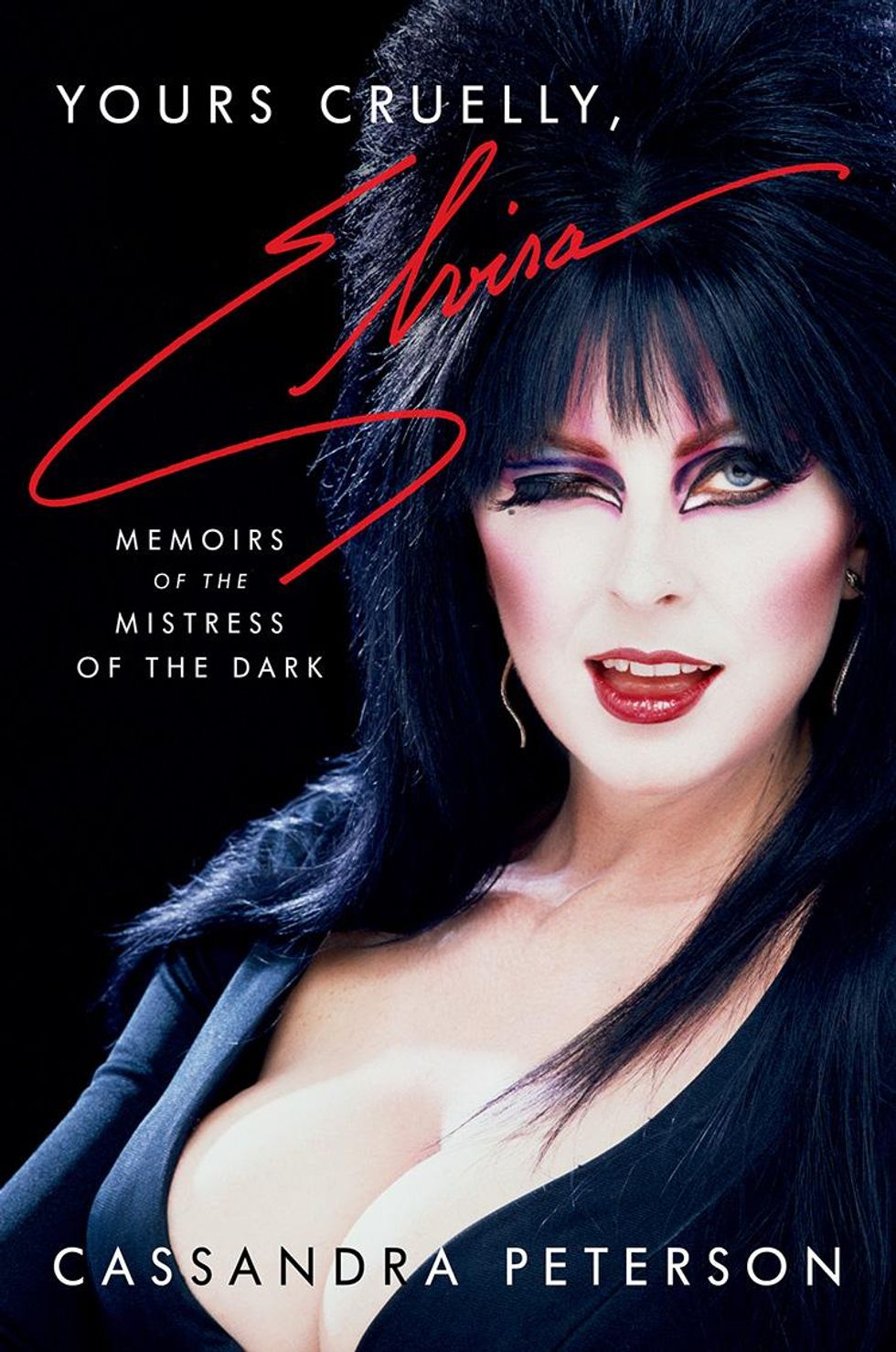 yours cruelly, Elvira book cover