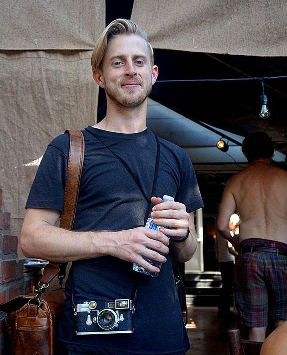 Youthful media in attendance.