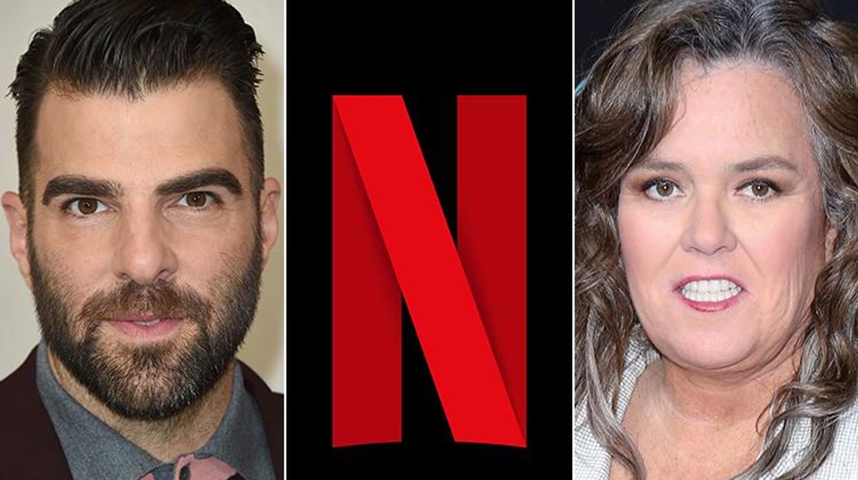 Zachary Quinto, Netflix, Rosie O'Donnell