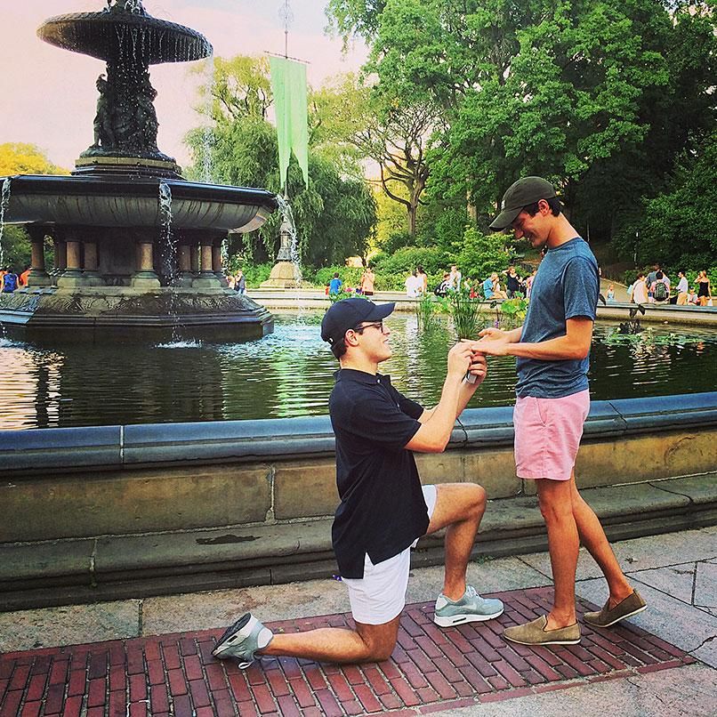 gay dating does the top propose