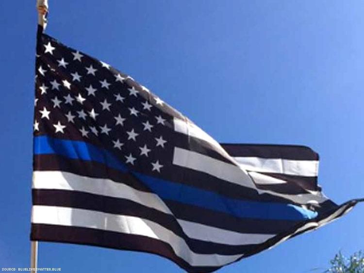 &#39;Blue Lives Matter&#39; Flag At PrideFest Draws Criticism