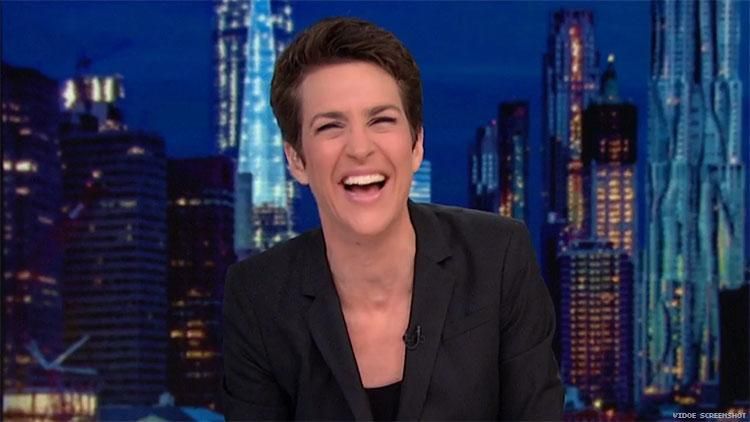 Rachel Maddow Gushes About Her NYT Crossword