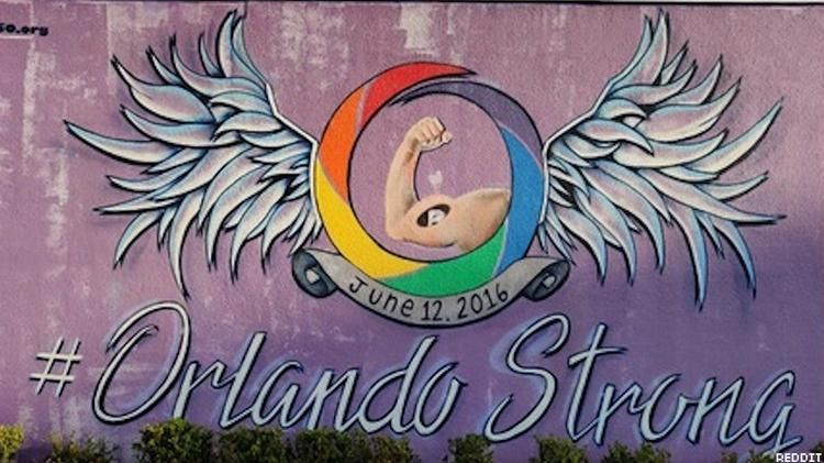 White Supremacists Deface Pulse Mural at Orlando LGBTQ+ Center Pulse