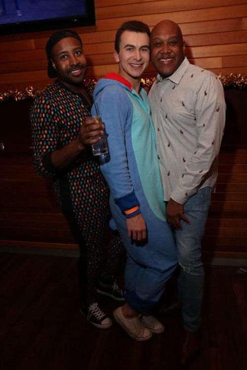 85 Pics of Hotties in New Year's Onesies at Sidetrack Gay Bar