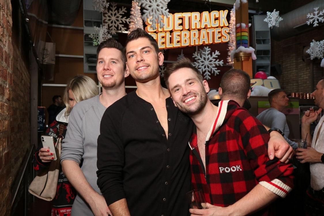 85 Pics of Hotties in New Year's Onesies at Sidetrack Gay Bar