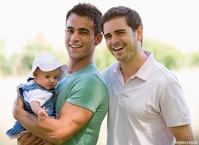 Gay Parents More Accepted Than Single Moms
