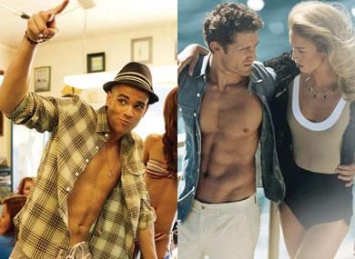 Glee Guys Strip for GQ, Vogue