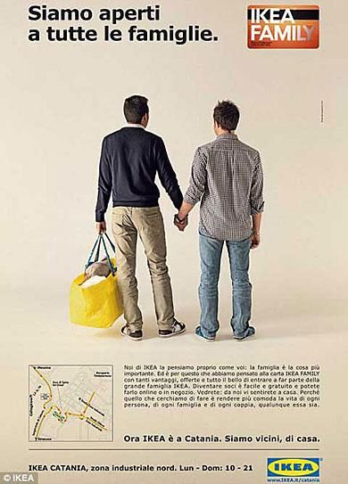 Italian Pol Slams Gay Ikea Ad
