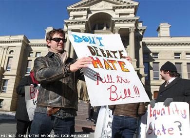 Wyoming Senate Kills Antigay Bill
