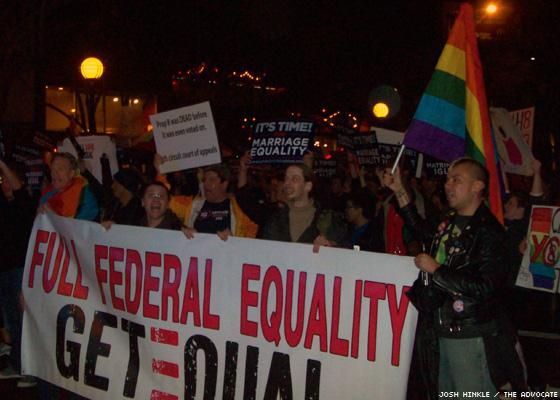 Community Rallies
After Prop. 8 Decision
