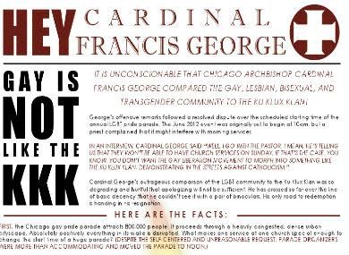 Full-Page Ad Calls for Cardinal's Resignation
