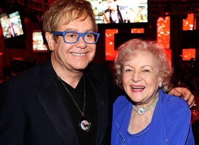 Betty White Honors Elton John's Birthday With Crocodile Adoption
