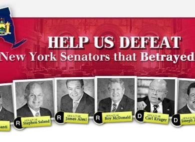 Can New York Republican Senators Count on Gay Support?
