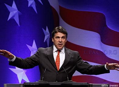 Rick Perry Unleashes Nondefense of Prayer Rally
