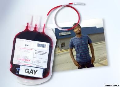 Man Prevented From Giving Blood Because He Looks Gay 
