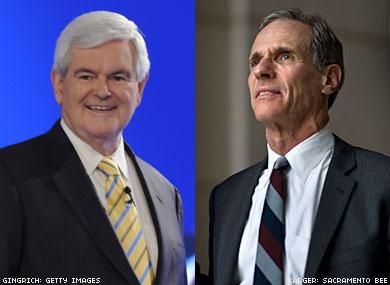 Gay Candidate Ties Gingrich in Poll, Eyes Access to Debate
