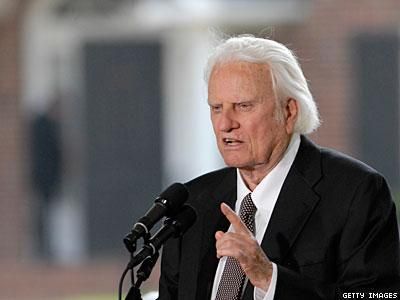 Billy Graham Takes Out Full-Page Ad for Amendment One
