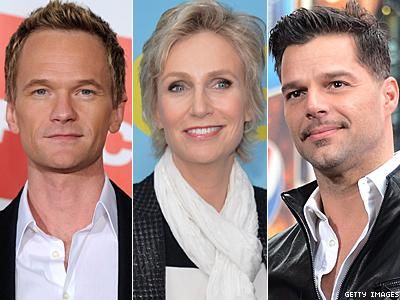 Ricky Martin, Jane Lynch, Celebrities React to Obama's Support of Marriage Equality
