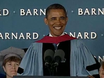 Obama Tells Graduates to Embrace “Defiant, Can-Do Spirit”
