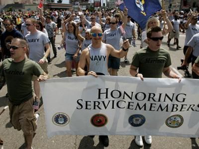 A First: Pentagon Says Troops Can Wear Uniforms in Gay Pride Parade
