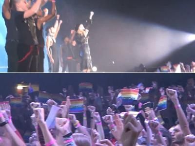 Madonna Transforms St. Petersburg Concert into Unofficial Gay Pride Rally

