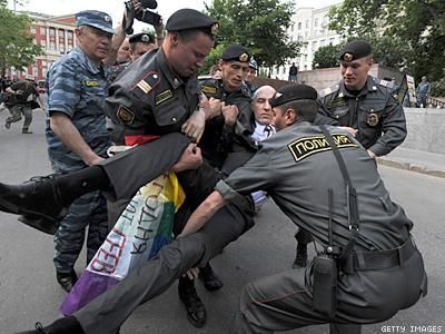 Moscow Court Upholds Ban on Gay Pride for Next Century
