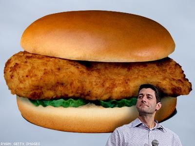 To Paul Ryan, Chick-fil-A Means Free Speech
