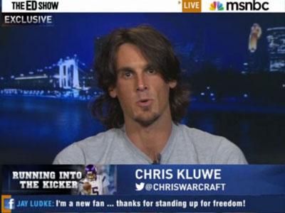 WATCH: Vikings' Chris Kluwe Discusses His Pro-Gay Letter
