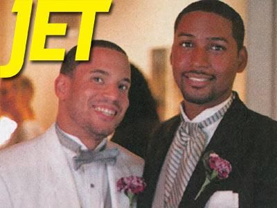 Jet Magazine Features First Male Couple in Weddings Section
