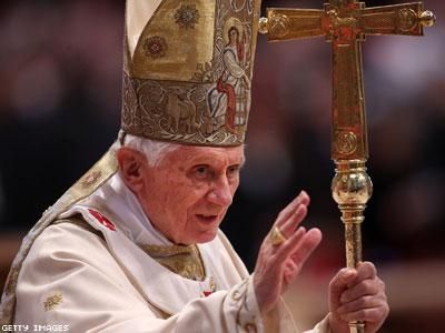 Pope Benedict Offers an Antigay Message for Peace
