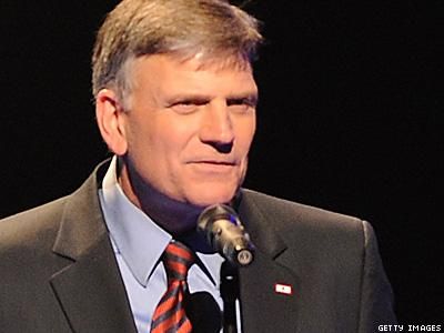 Gays Sending Us Off Moral Cliff, Says Franklin Graham
