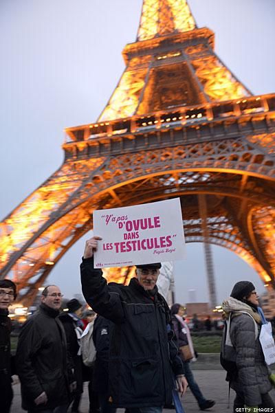 Thousands Protest Against Marriage Equality in France
