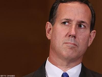 Santorum Blames American Downfall on Gay Agenda in Colleges
