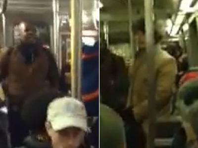 Gay Man Takes Down Antigay Preacher on Subway

