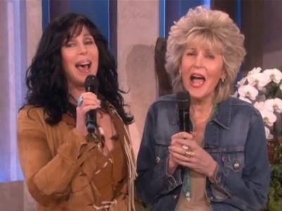 WATCH: Cher and Her Mother Sing on Ellen
