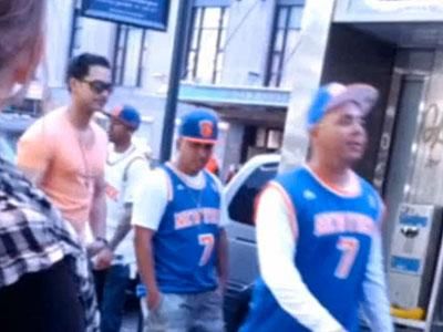 WATCH: NYPD Releases Video of 8 Knicks Fans Suspected in Antigay Assault
