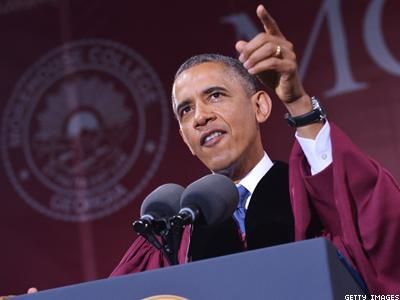 WATCH: President Obama Tells Morehouse Grads 'Be the Best Husband to Your Boyfriend'
