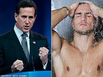 Rick Santorum on Liberals And Gym Showers
