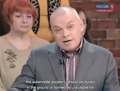 Russian News Anchor: Gay Hearts Should Be Burned
