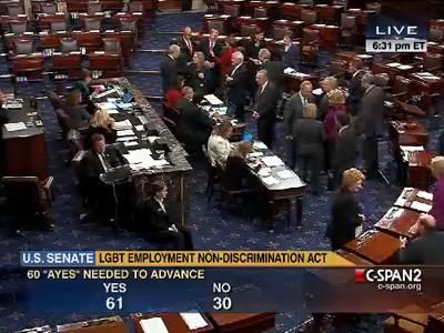 Senate Passes ENDA on Procedural Vote
