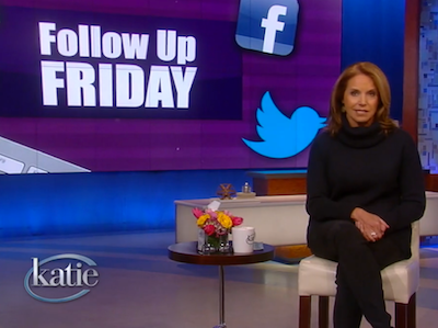 WATCH: Katie Couric Responds to Invasive Trans Questions
