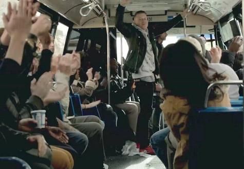 WATCH: Macklemore and Ryan Lewis Surprise New York City Bus Commuters
