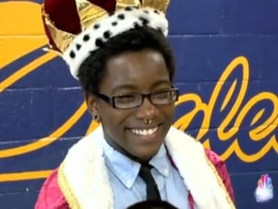 Teen Becomes First Out Trans Student Named Homecoming King in N.C.
