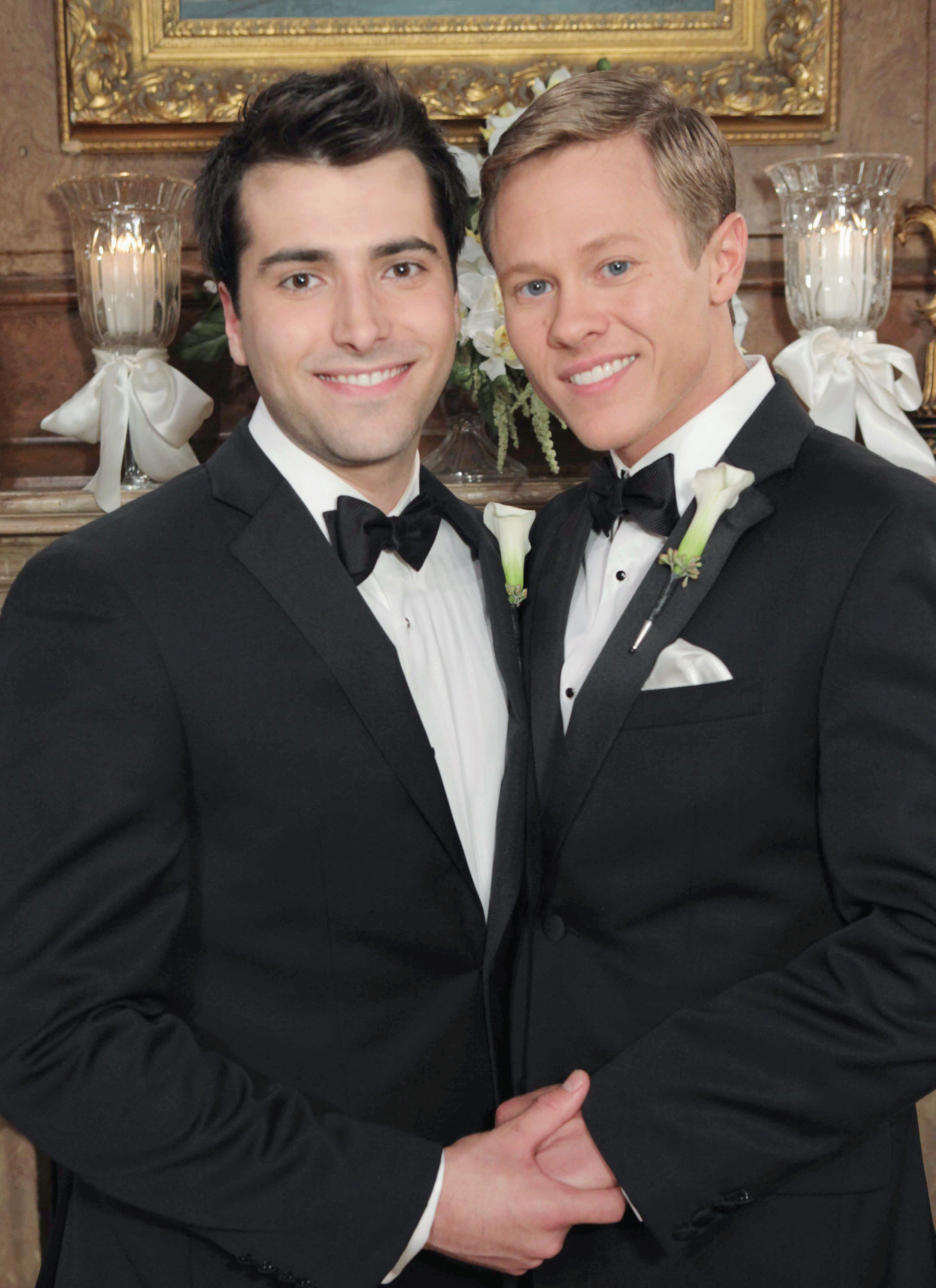 WATCH: First Gay Male Wedding in Soap Opera History

