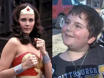 Wonder Woman Stands by 8-Year-Old Tomboy
