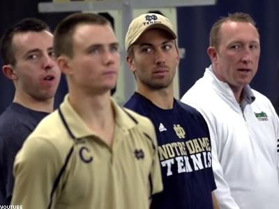 WATCH: What Happened When A Member of Notre Dame's Tennis Team Came Out
