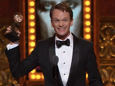 WATCH: Neil Patrick Harris and Hedwig Win Big at the Tonys

