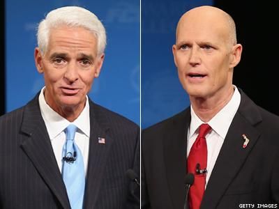 Transcript: The Other Awkward Moment in Florida's Governor Debate
