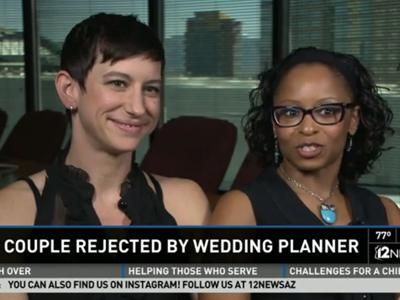 WATCH: Ariz. Wedding Planner Refuses Lesbian Couple
